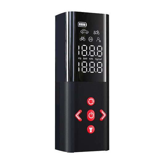Cordless Portable Tire Inflator 150PSI with Digital Display and LED