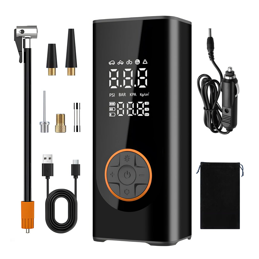 Corded Cordless Portable Tire Inflator with Digital Display 150PSI