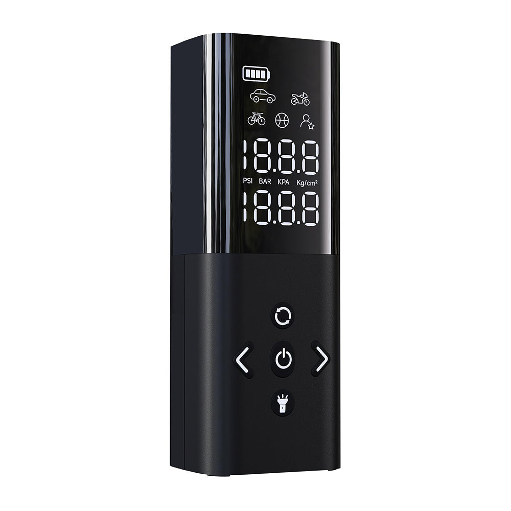 Cordless Portable Tire Inflator 150PSI with Digital Display and LED