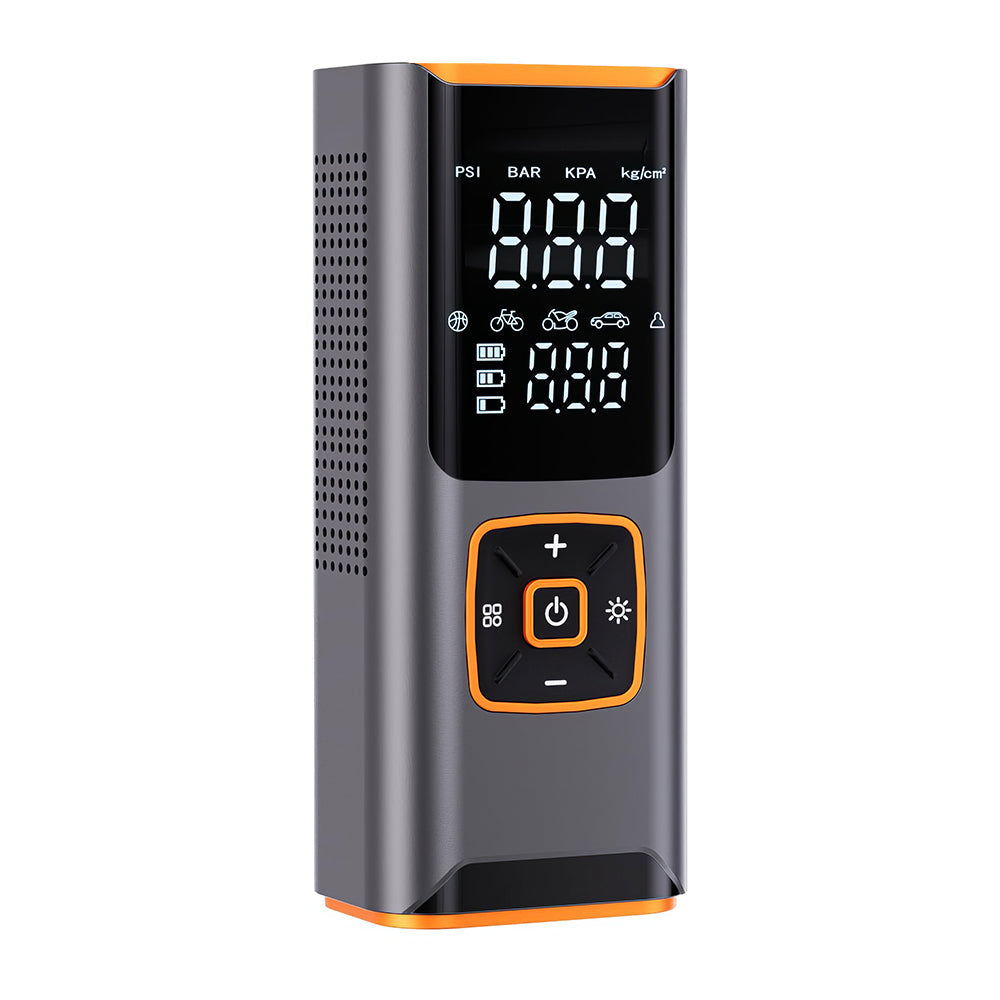 Cordless Tire Inflator 180PSI with LCD Display and LED Flashlight