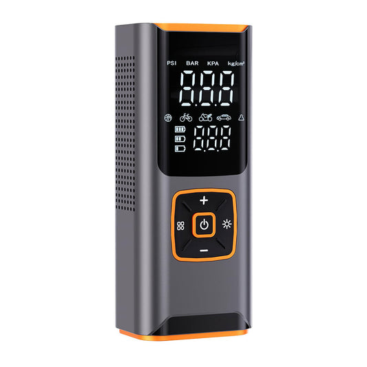 Cordless Tire Inflator 180PSI with LCD Display and LED Flashlight