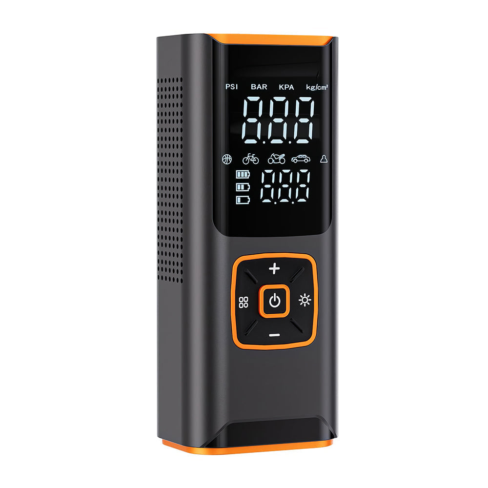 Cordless Tire Inflator 180PSI with LCD Display and LED Flashlight