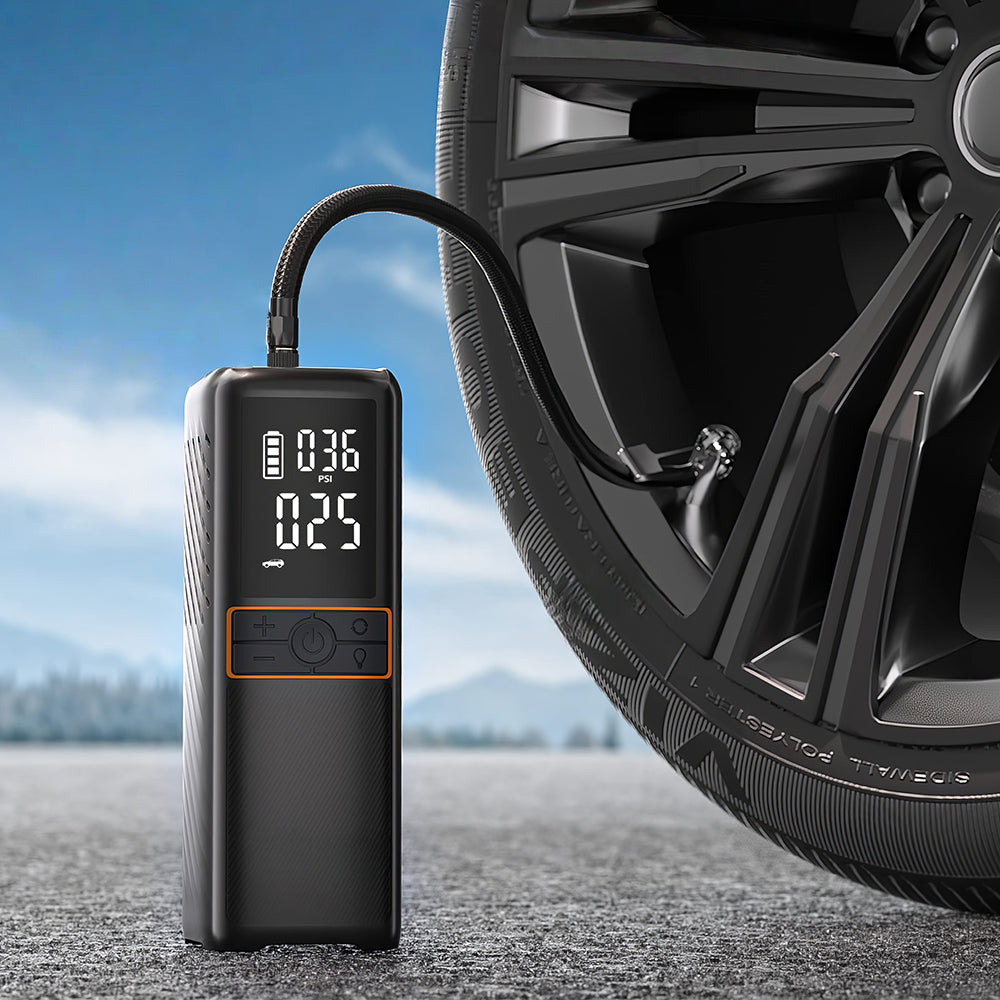 Cordless Portable Tire Inflator with 160PSI and LED Display