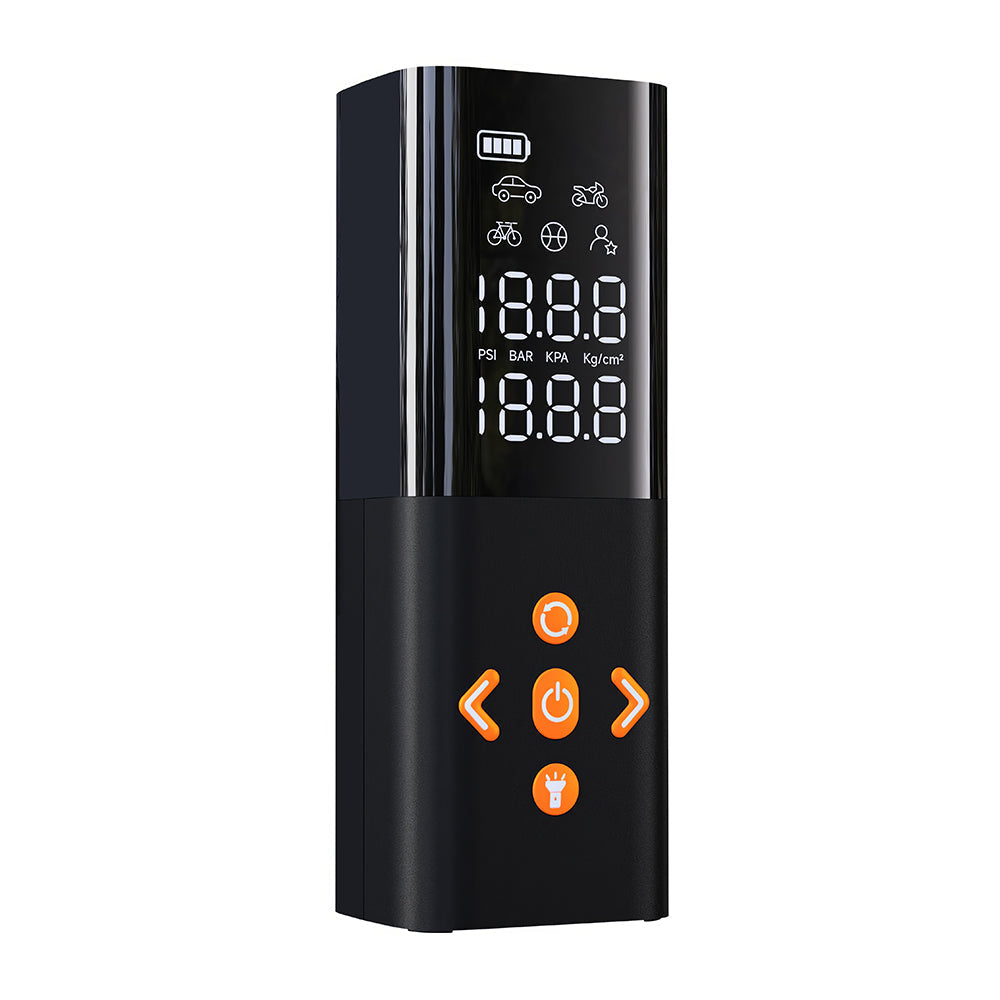 Cordless Portable Tire Inflator 150PSI with Digital Display and LED