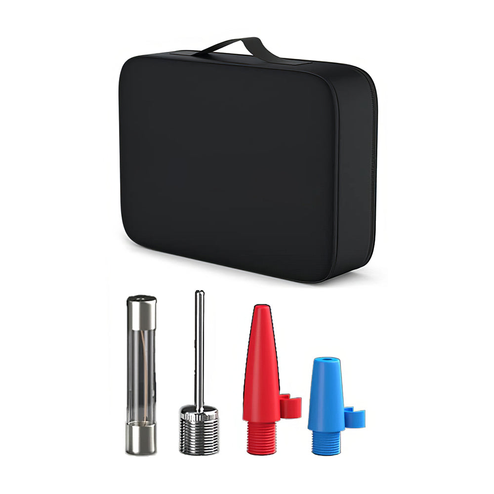 Portable 12V Tire Inflator Air Compressor with LED and Auto Shutoff